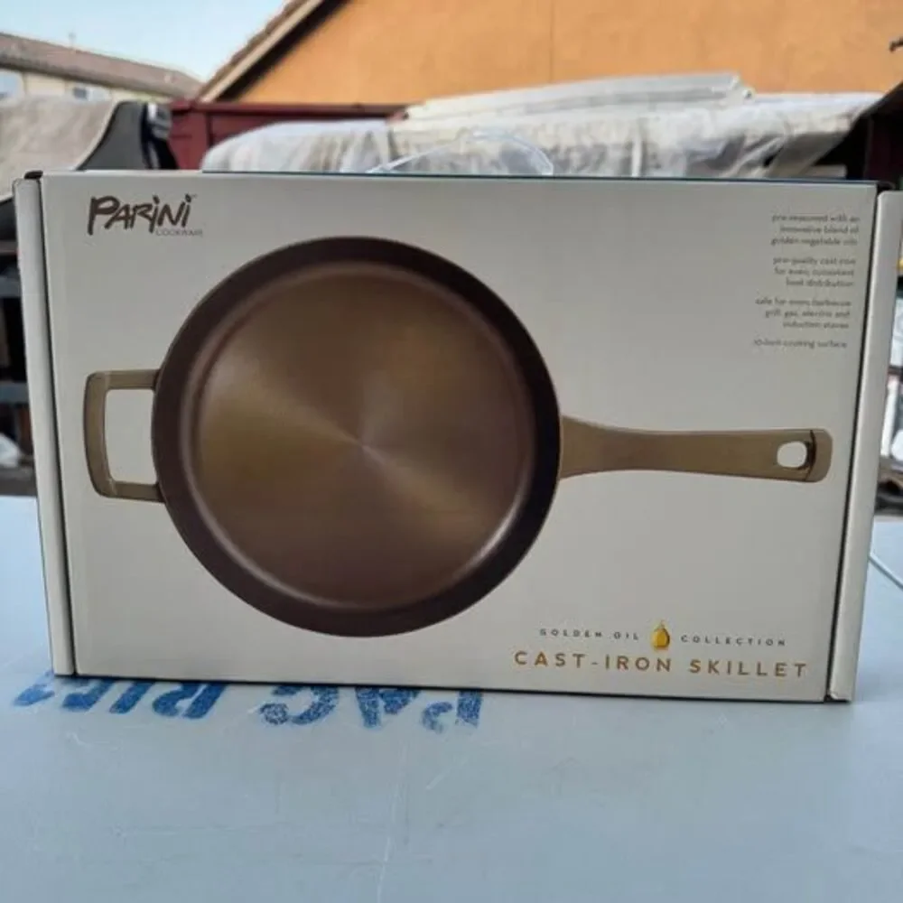 Parini 10in Cast-Iron Skillet